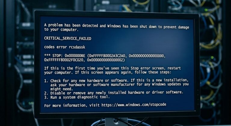 codes error rcsdassk